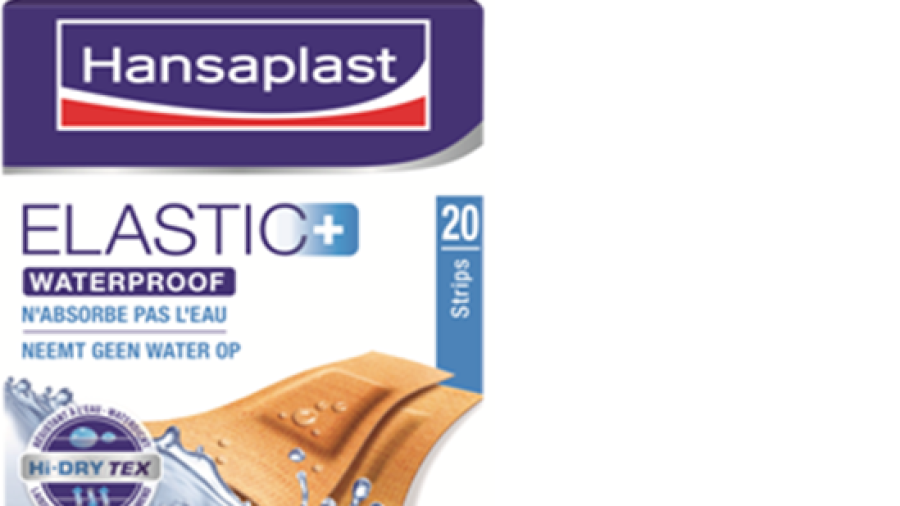 Eerste elastische í©n waterdichte textielpleister