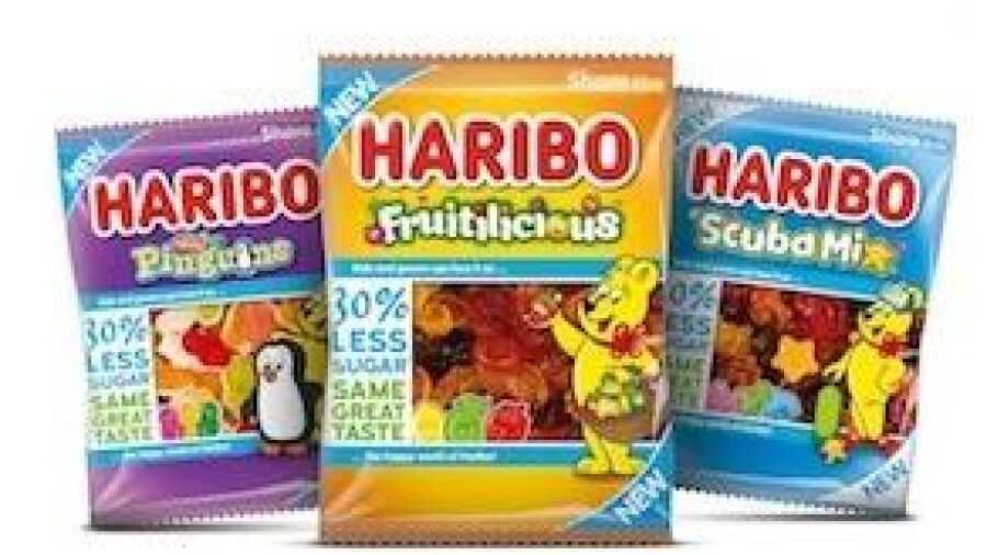 Haribo lanceert snoep met 30 procent minder suiker