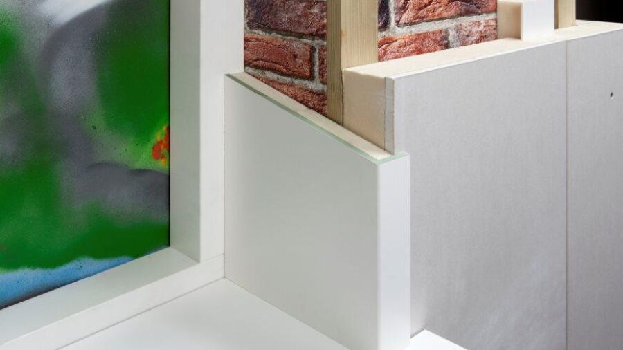 Bijpassende Prefab Dagkant maakt het W’all-in-Oneí¬-systeem compleet