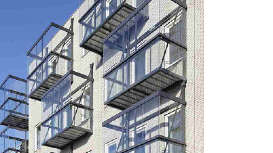 Innovatie: prefab glazen balkons