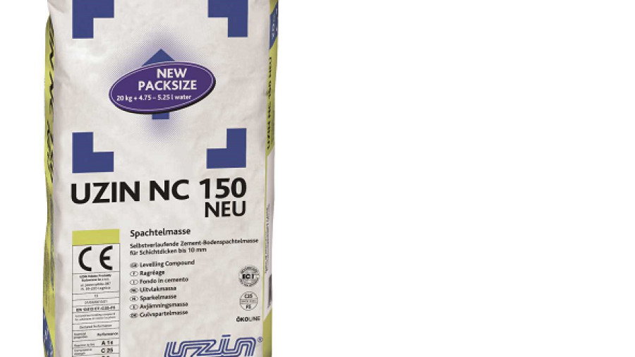 UZIN lanceert verbeterde egalisaties in 20 kg verpakking
