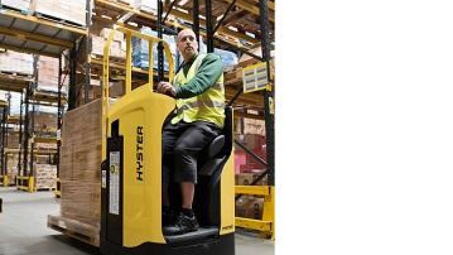 Pallettruck met zitplaats