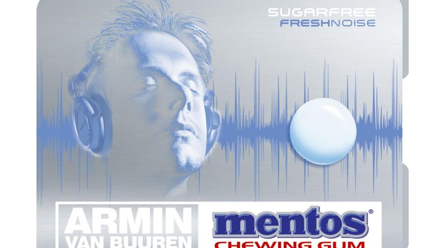 Armin van Buuren lanceert eigen Mentos kauwgum
