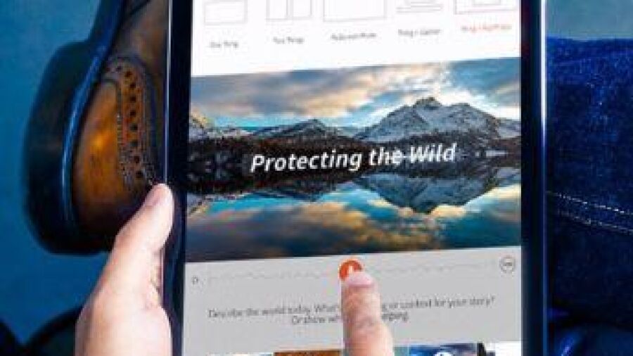 Adobe lanceert nieuwe storytelling app voor de iPad