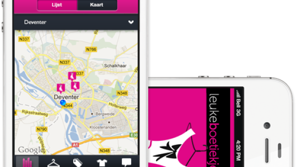 App maakt vinden leuke boetiekjes heel makkelijk