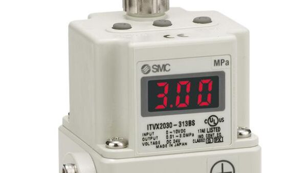 SMC’s neuwe ITVX – Elektronisch gestuurde reduceerventiel presteert onder hoge druk