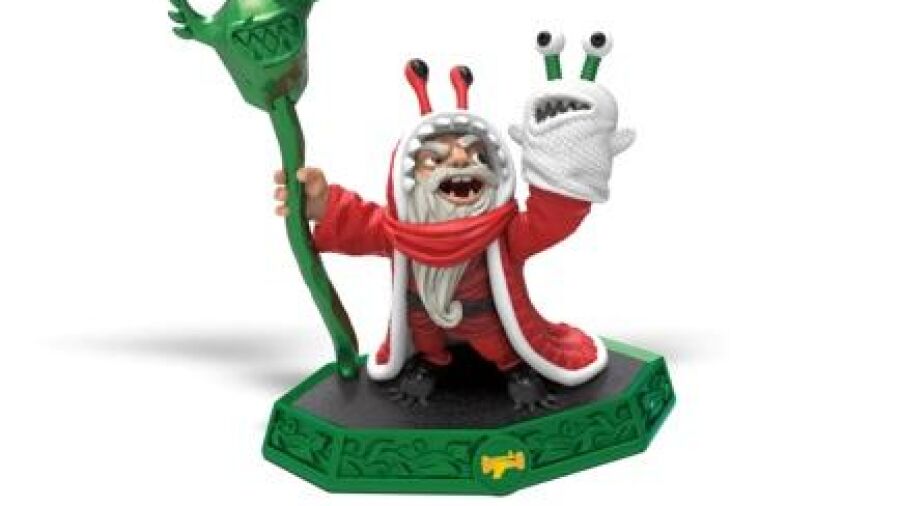 Speciale Skylander voor feestseizoen Jingle Bell Chompy Mage