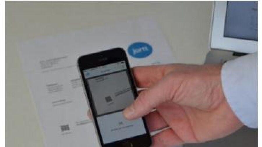 Factuur betalen via QR-code