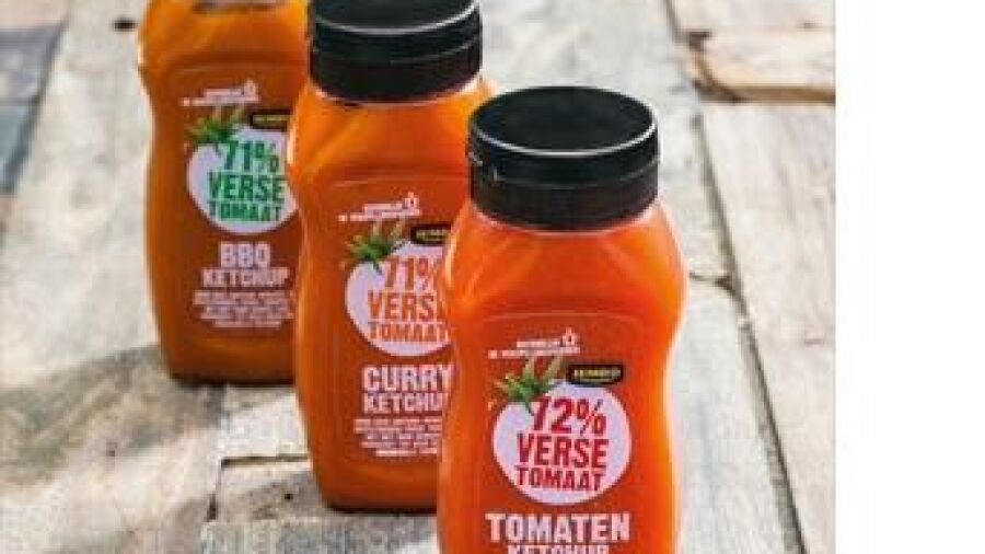 Jumbo lanceert drie nieuwe verse ketchups van geredde tomaten