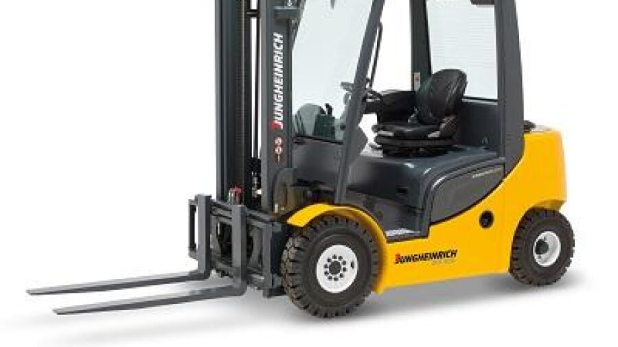 Hydrostatische diesel- en LPG-heftrucks Jungheinrich weer 8% zuiniger