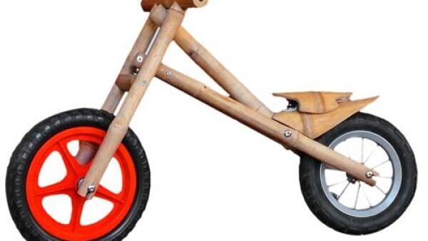Duurzame loopfiets voor kinderen
