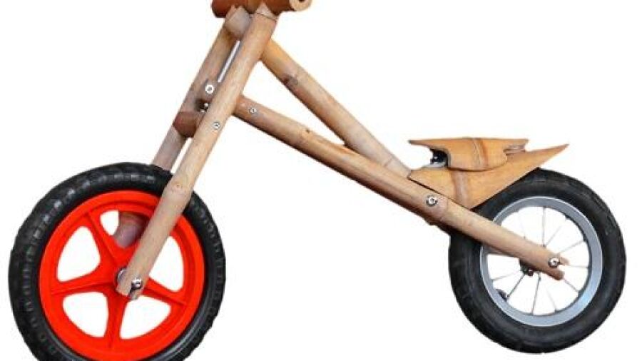Duurzame loopfiets voor kinderen