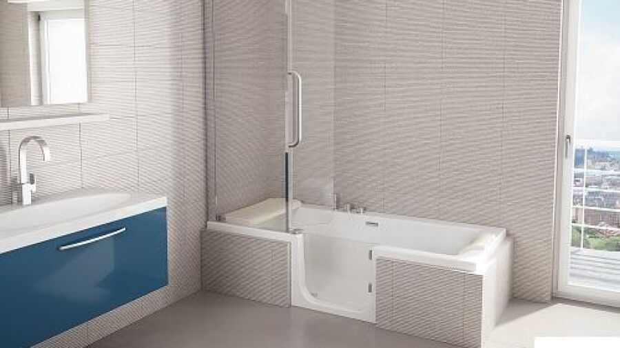 Kineduo: de douche/bad combinatie
