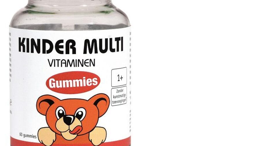 Vitamine kauwgummies in beertjesvorm