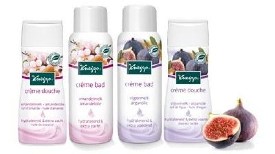 Kneipp introduceert í¢äåìNatuurlijk Zachtí¢äåä¢  bad- en douchecríÂmes