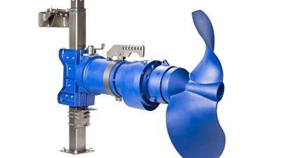 Nieuwe Amaprop 1000 mixer voor afvalwaterbehandeling