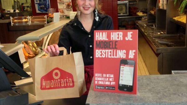 App voor bestellen en betalen bij Kwalitaria