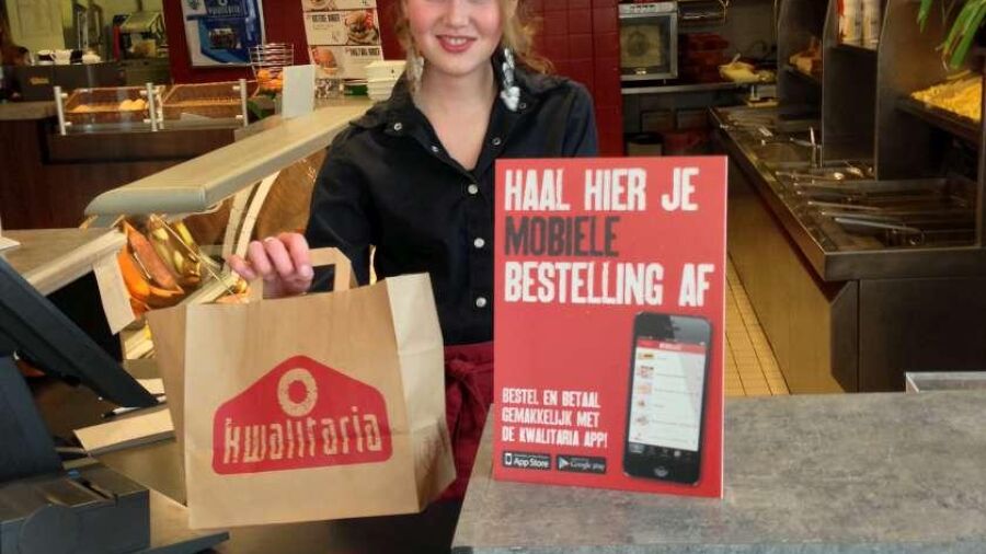 App voor bestellen en betalen bij Kwalitaria