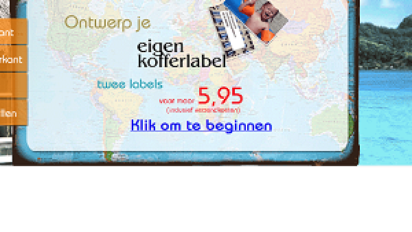 Ontwerp je eigen kofferlabels