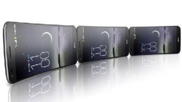 De LG G Flex, í¢äåä¢s werelds eerste flexibele smartphone met zelfhelende achterkant
