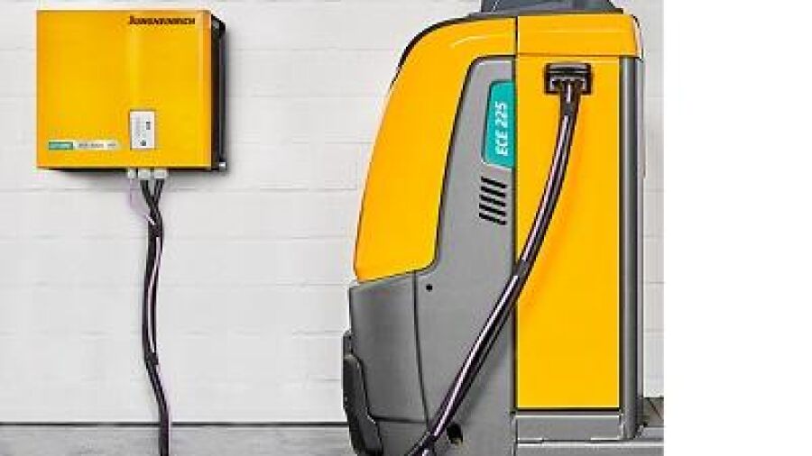 Nagenoeg hele Jungheinrich gamma met lithium-ion accu