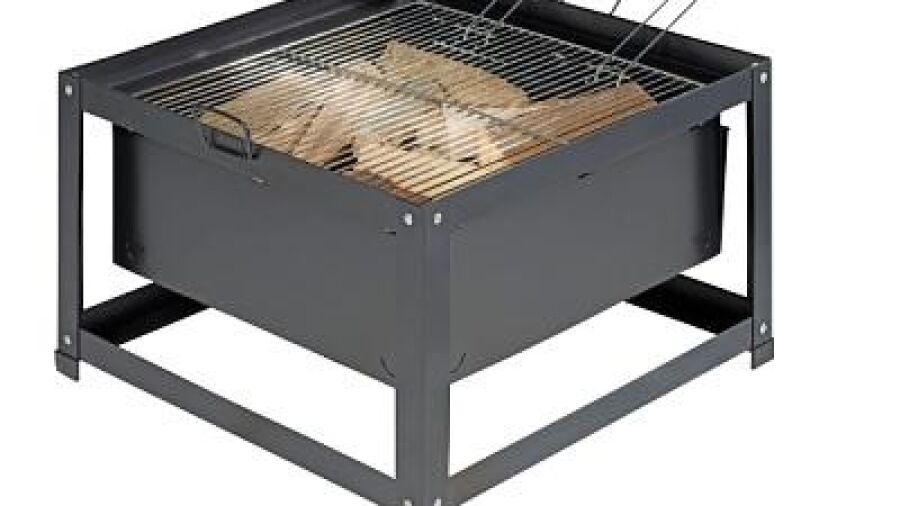 Loungebarbecue met vuurkorf