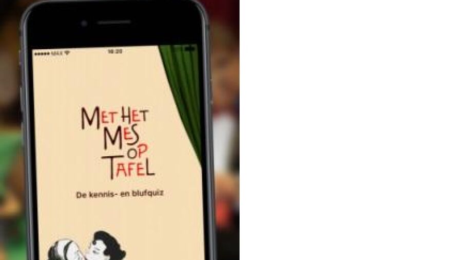 Nieuwe app Met het Mes op Tafel voor mobiel of tablet