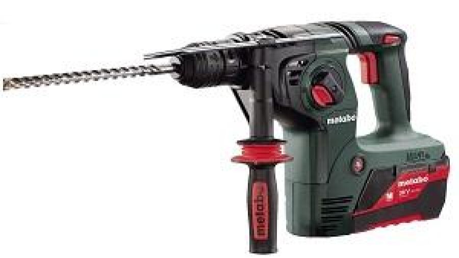 Accu-combihamer Metabo: Boren als met een 230 Volt machine