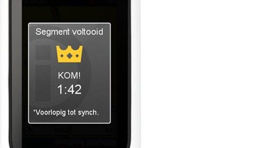 Strava Live Segments rijden met Mio Cyclo