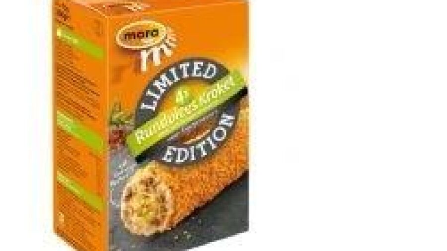 Reeks nieuwe snacks van Mora, waaronder Limited Edition Kroketten