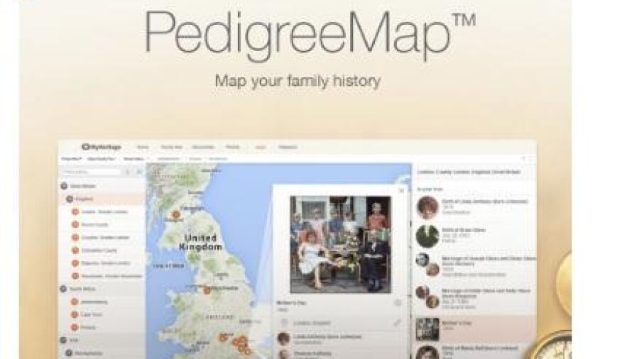 MyHeritage lanceert online kaart voor familiegeschiedenis