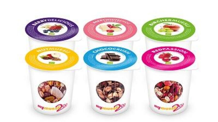 mymuesli2go í¢äåäóì 100% bio muesli in een meeneemcup