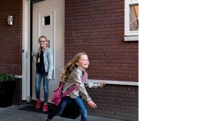 Nooit meer vergeten je deur op slot te doen