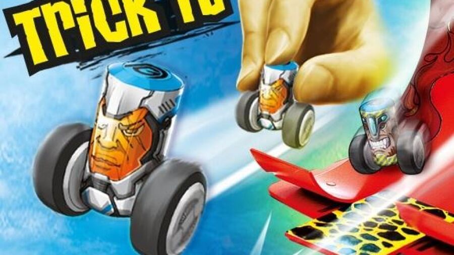 Nitro Grinders: extreme stuntracers die je met het topje van je vinger lanceert