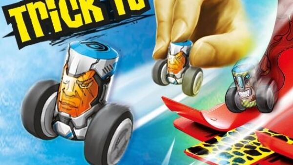Nitro Grinders: extreme stuntracers die je met het topje van je vinger lanceert