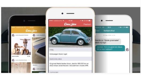 Nieuwe app om spullen te verkopen