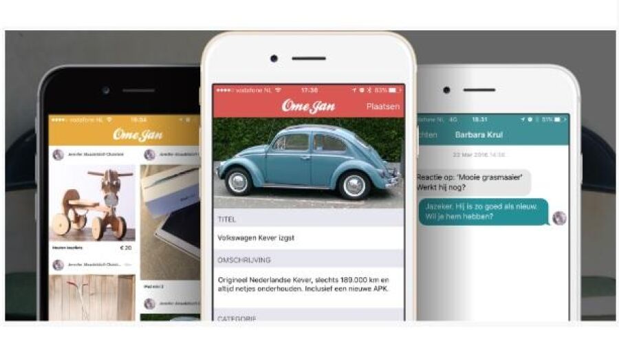 Nieuwe app om spullen te verkopen
