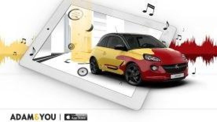 Nieuwe app voor iPad met Opel ADAM in de hoofdrol