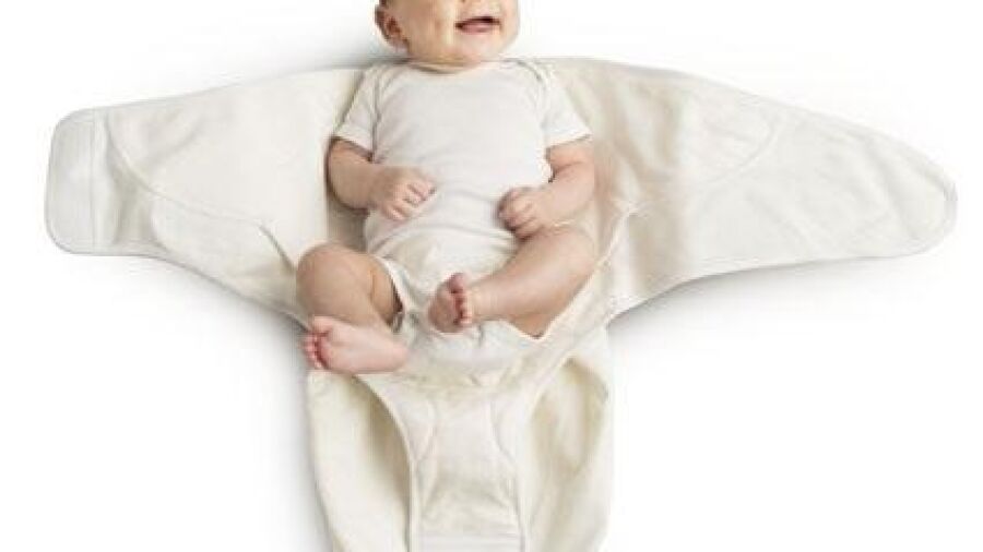 Nieuw inbakerdoek van Ergobaby, de Swaddler