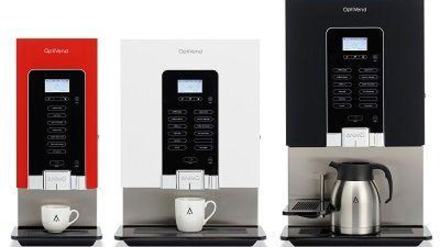 Nieuwe koffieautomaat: De OptiVend Next Generation