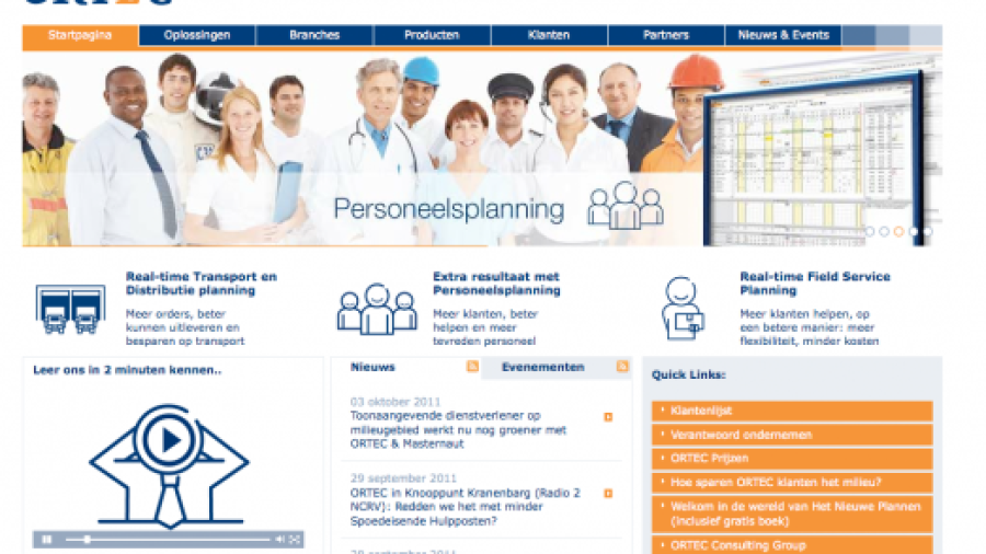 Webinterface en app voor personeelsplanning
