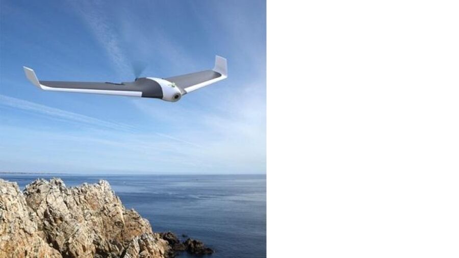 drone met vaste vleugels voor meeslepende vluchten
