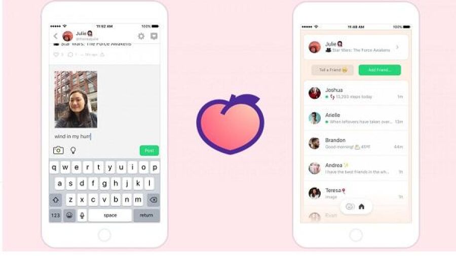 Peach: het nieuwe sociale netwerk