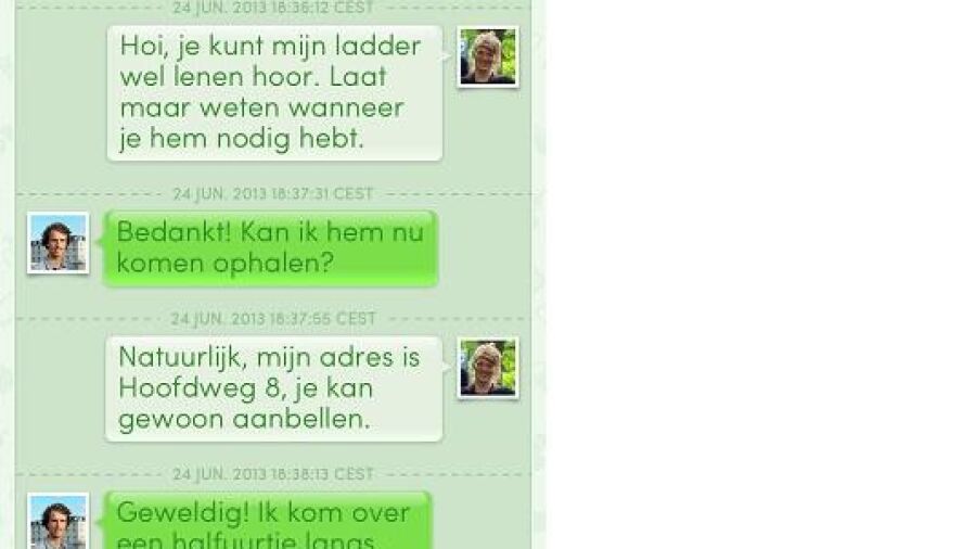 Eenvoudig spullen lenen en huren van je buren nu ook via iPhone app