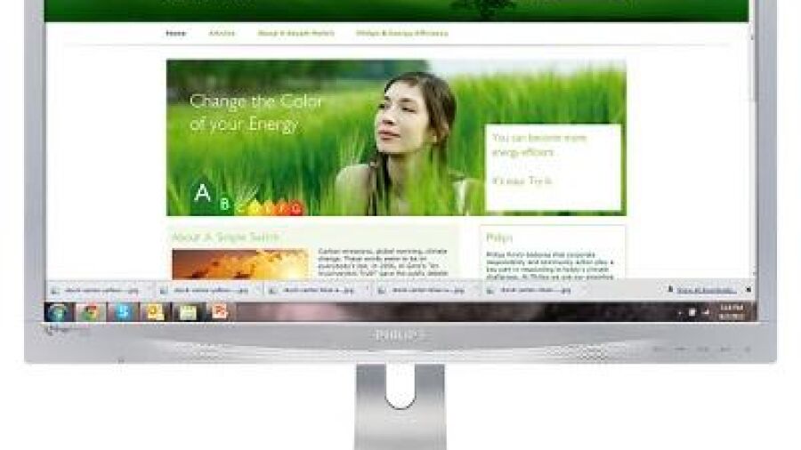 Nieuwe 24 inch Philips Ergo-monitor helpt mensen om gezonder te werken