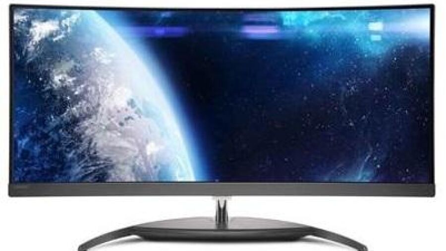 Philips curved monitor zet de gebruiker in het middelpunt
