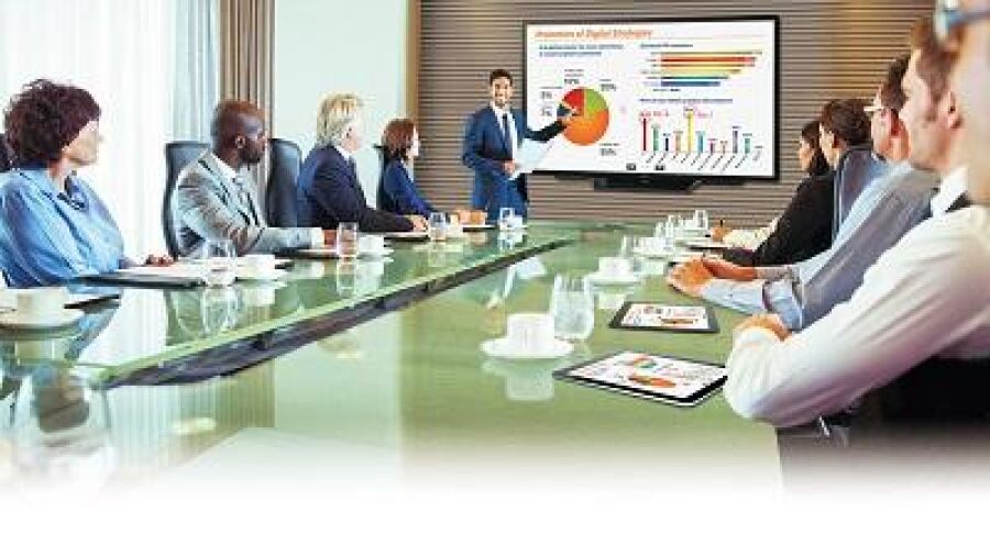 Nieuw 80 inch interactief display van Sharp