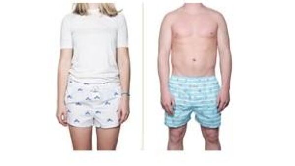 Collectie boxershorts met zakken