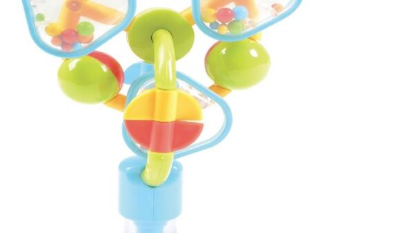 Veiligheidswaarschuwing Prí©natal kinderstoelspeeltje