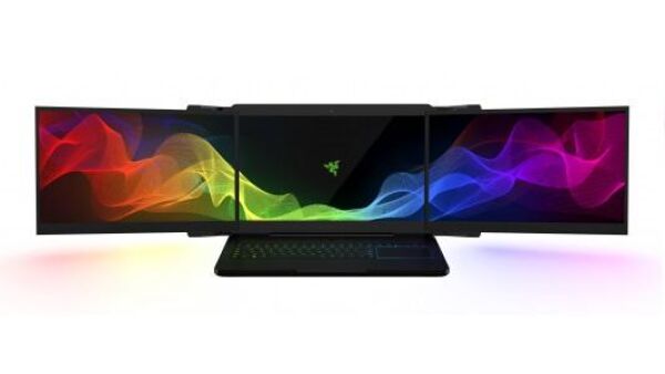 Razer onthult Project Valerie: ’s werelds eerst laptop met een monitordrieluik